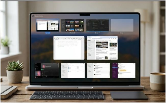 Use Mission Control to See Every Open Window Fast