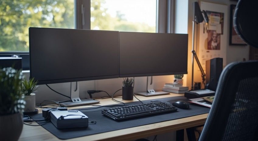 How To Set Up Dual Monitors Without The Tech Headache