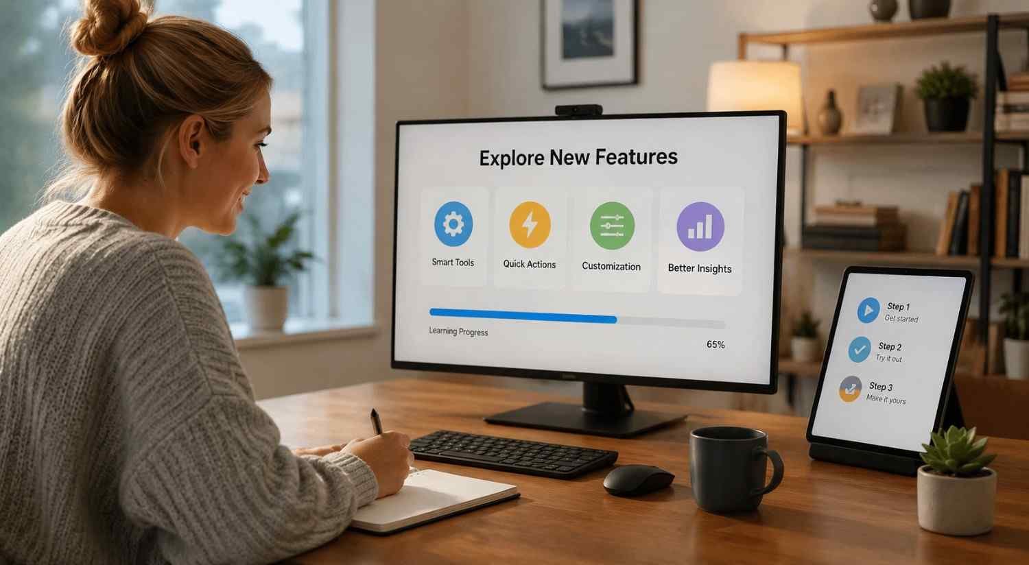 Learning New Features Without Feeling Overwhelmed