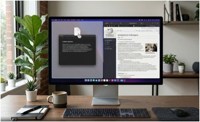 Drag Windows to the Screen Edge
