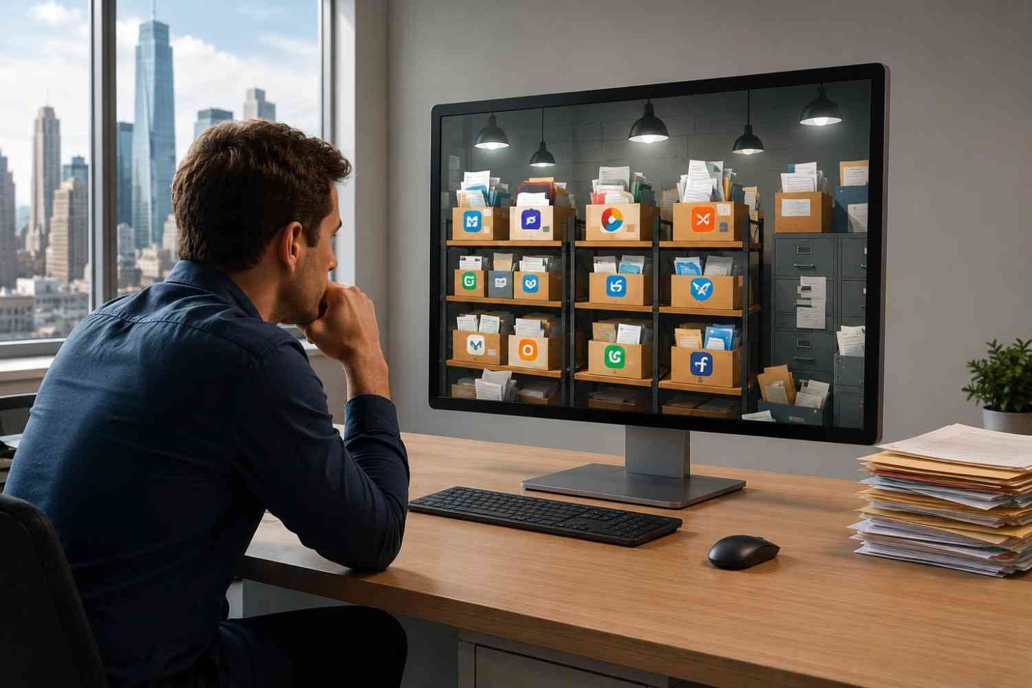 Using Productivity Apps as Information Warehouses